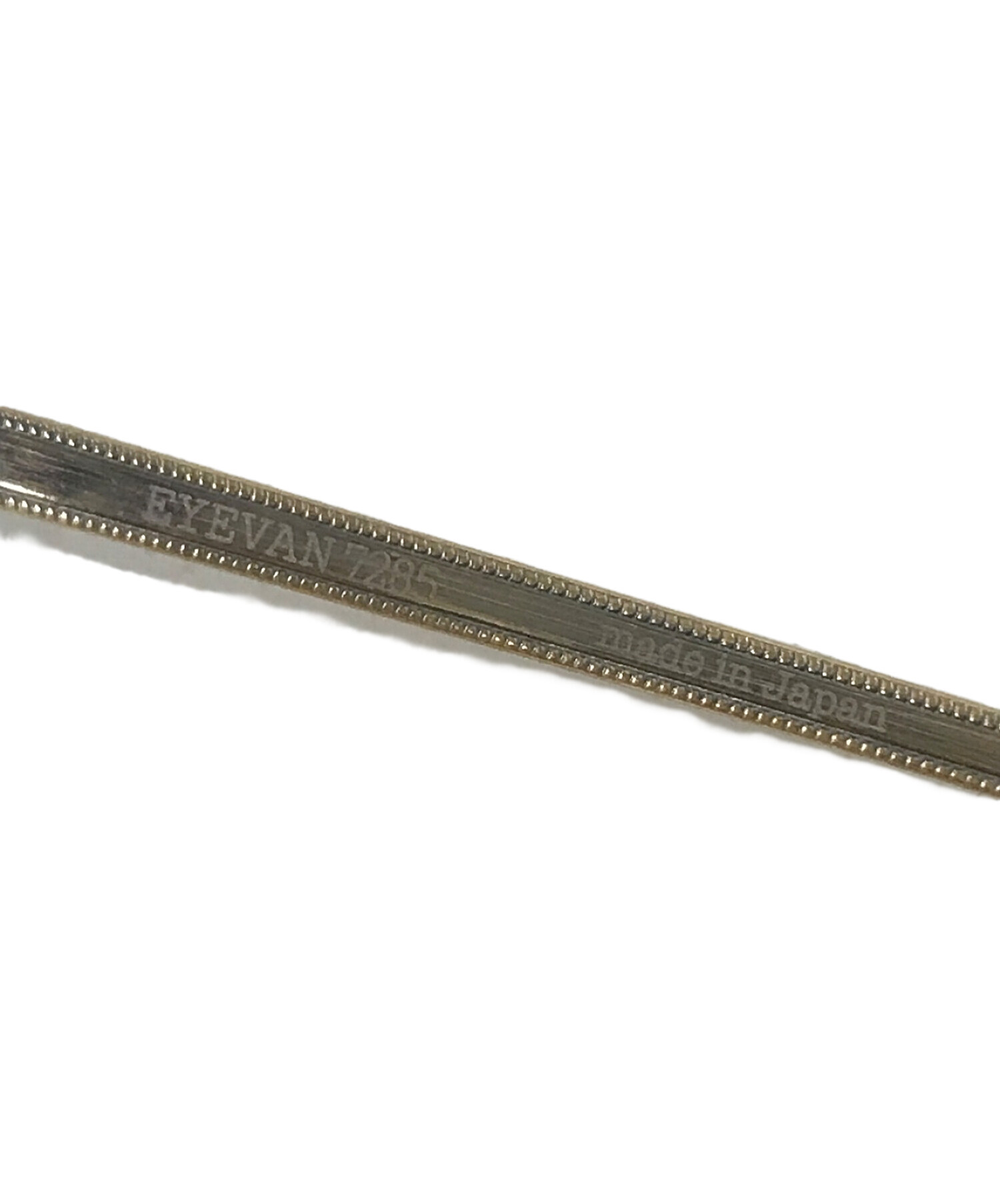 中古・古着通販】EYEVAN 7285 (アイヴァン) 伊達眼鏡 ブラウン サイズ