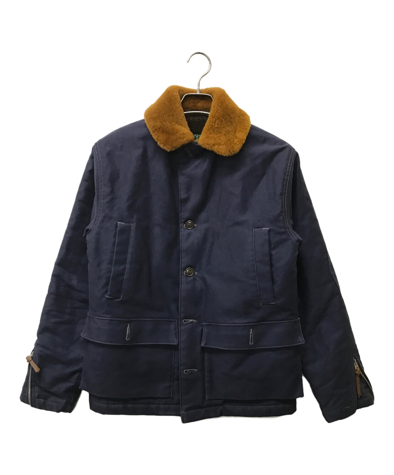 TOYs McCOY◇NXs15449/デッキジャケット/36/コットン/NVY/トイズマッコイ