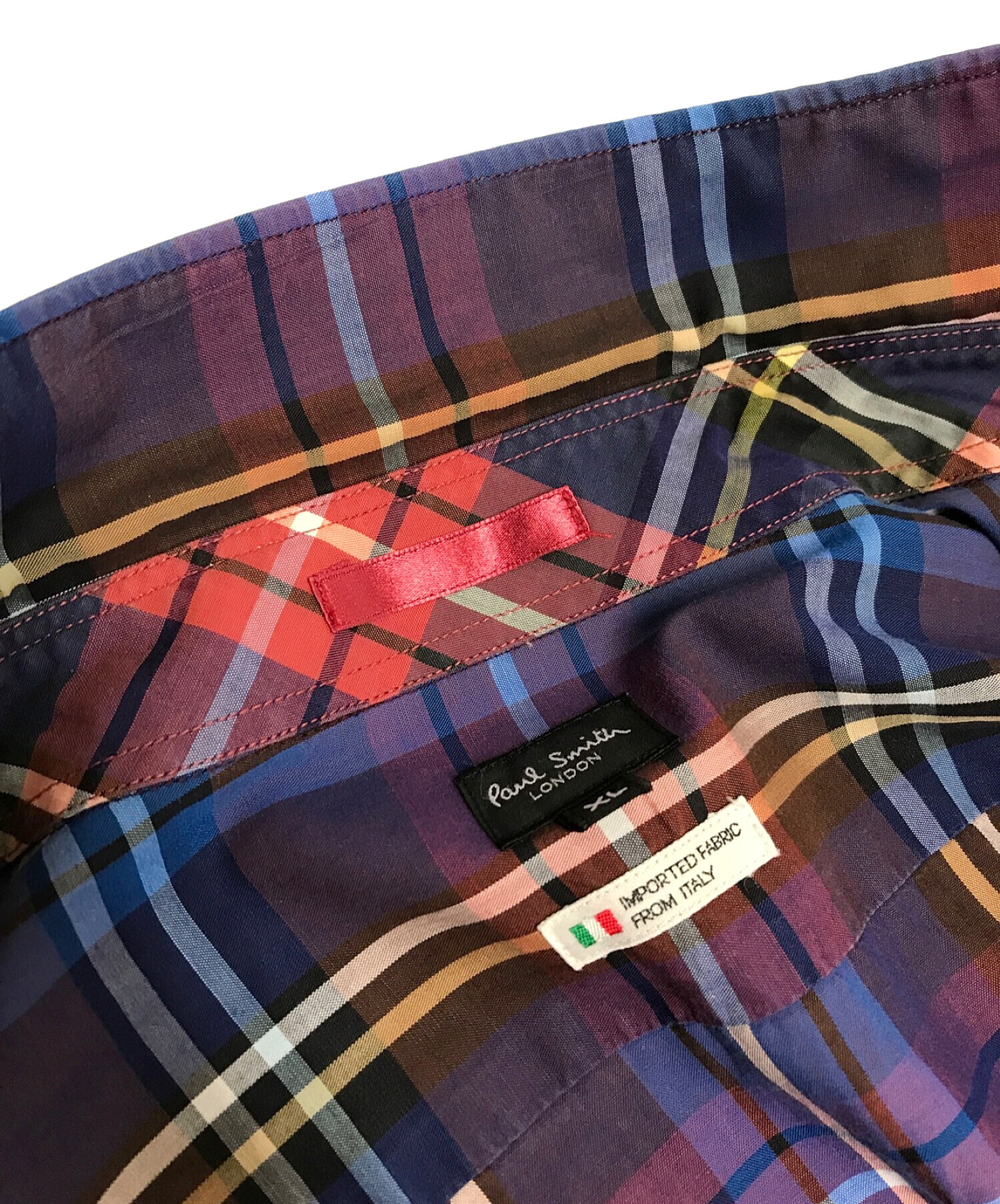 中古・古着通販】Paul Smith (ポールスミス) シアーチェックシャツ