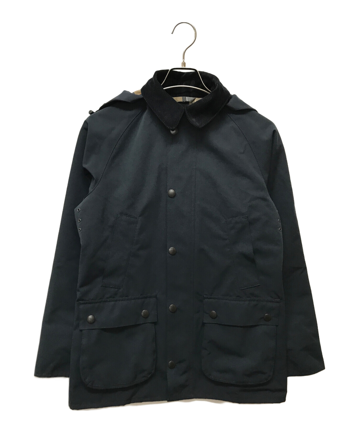 BARBOUR バブアー ジャケット ビデイル ノンワックス ネイビー 38