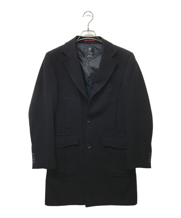 中古・古着通販】Fay (フェイ) チェスターコート ネイビー サイズ: XS 