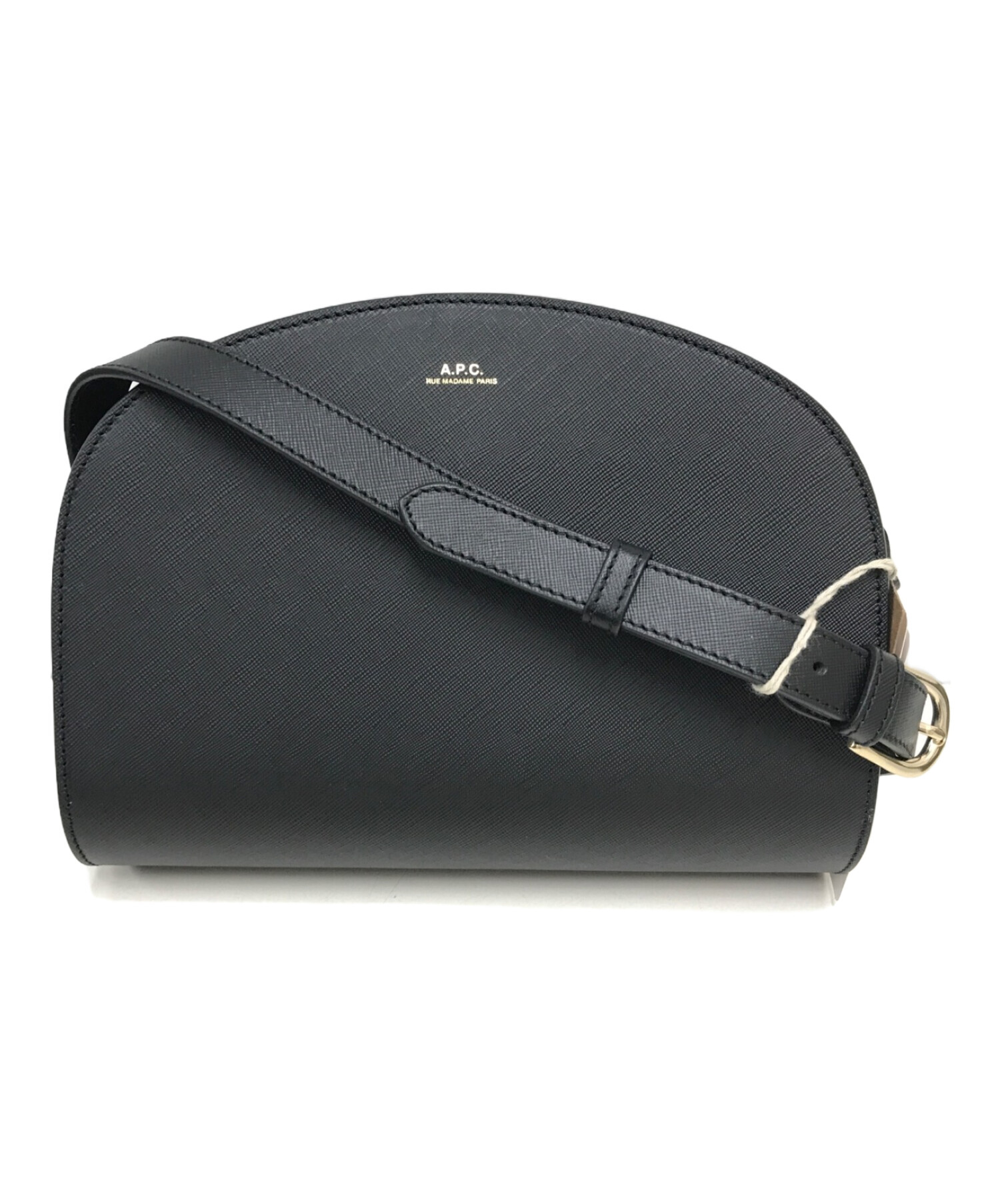 中古・古着通販】A.P.C. (アーペーセー) エンボスレザー SAC DEMI LUNE 