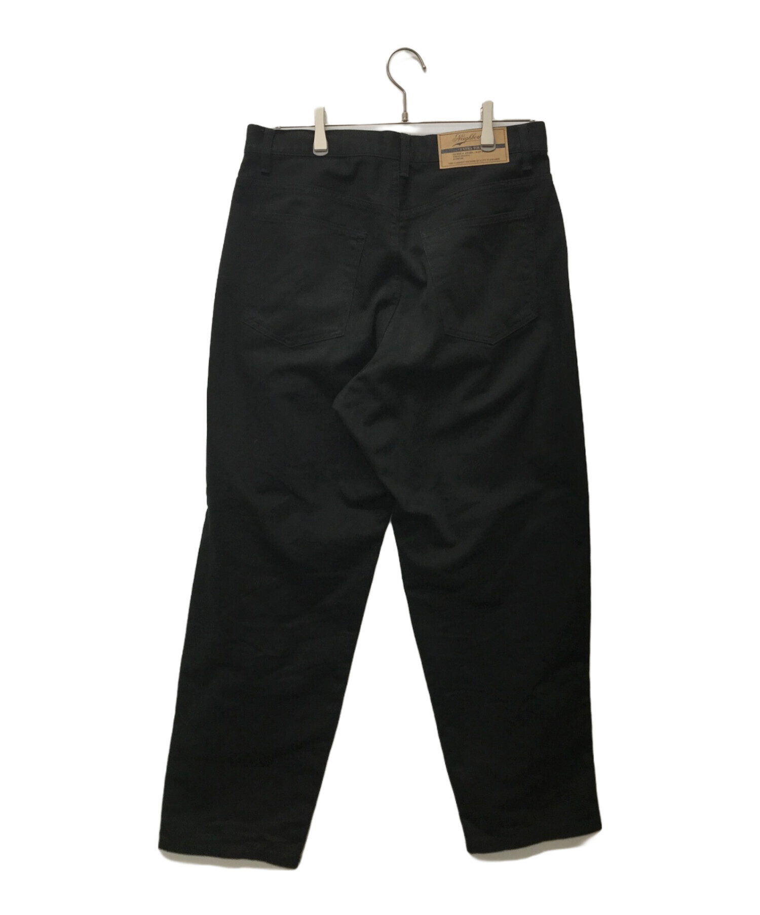 NEIGHBORHOOD TUCK PANTS ブラックサイズM NEIGHBORHOOD-Two-Tuck-Pants-