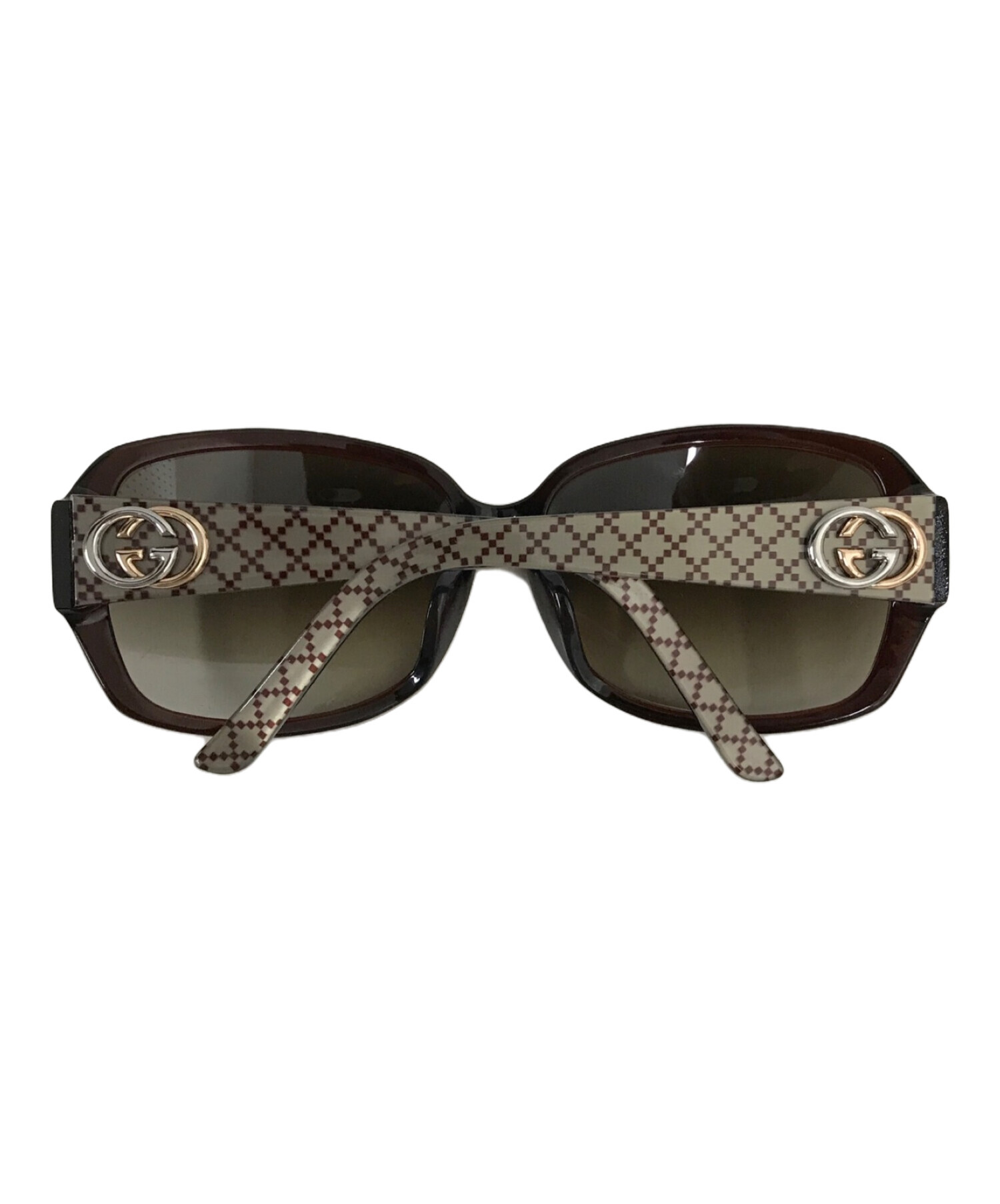 中古・古着通販】GUCCI (グッチ) サングラス ブラウン サイズ:60□15