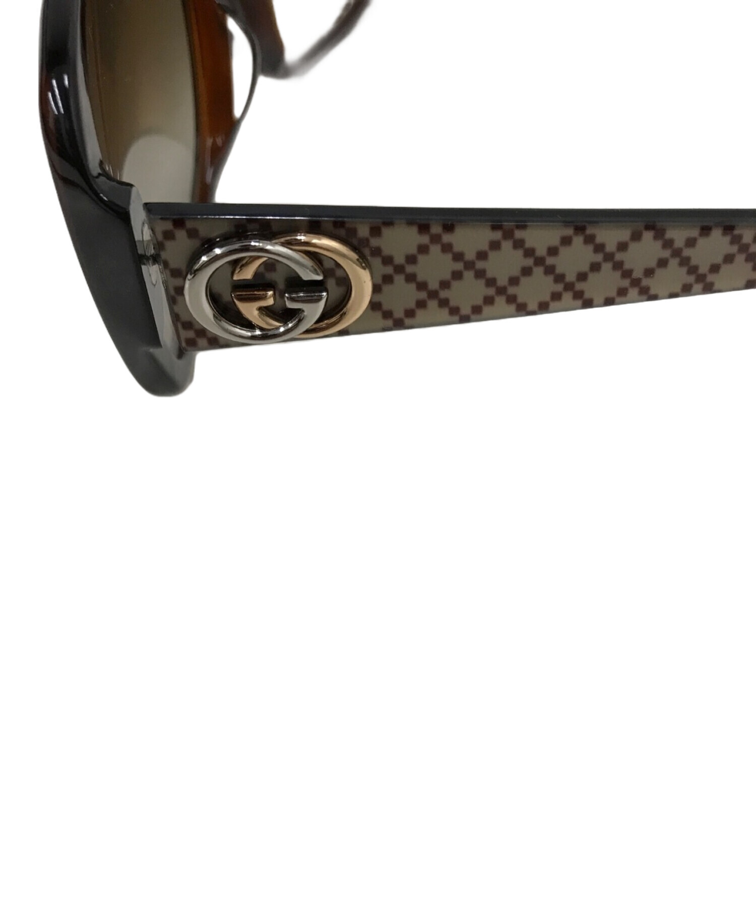 中古・古着通販】GUCCI (グッチ) サングラス ブラウン サイズ:60□15