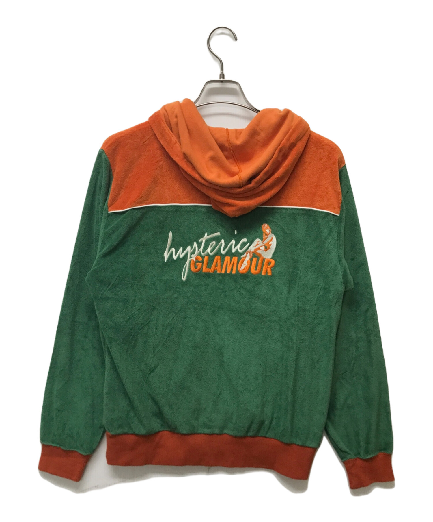 ヒステリックグラマーHYSTERIC GLAMOUR クッション　オレンジ　中古 ヒステリックグラマーHYSTERIC GLAMOUR クッションオレンジ中古