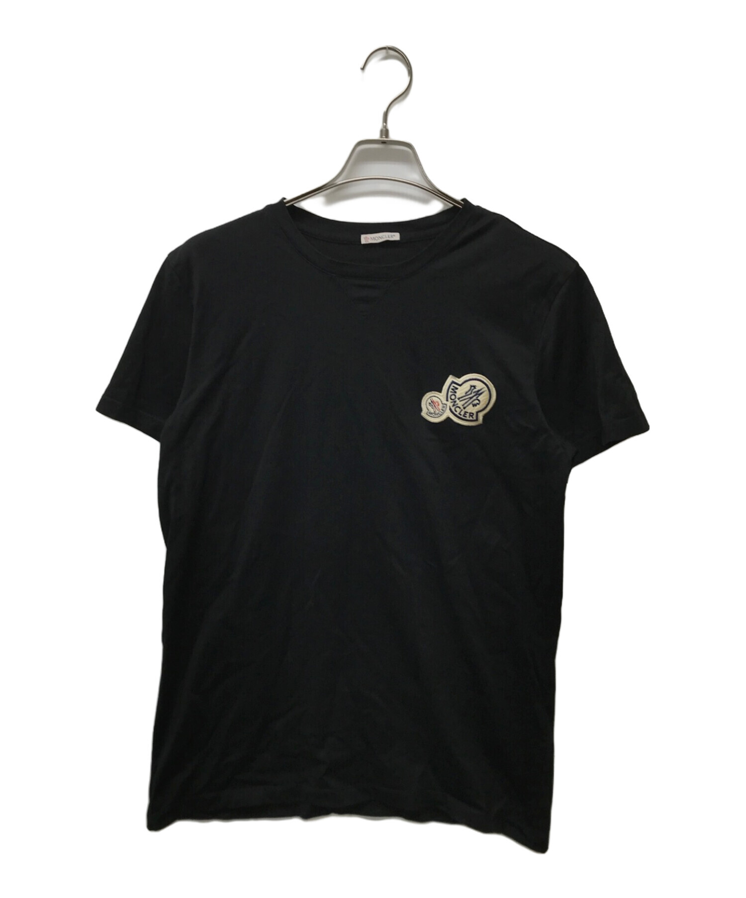 中古・古着通販】MONCLER (モンクレール) ダブルワッペン Tシャツ 