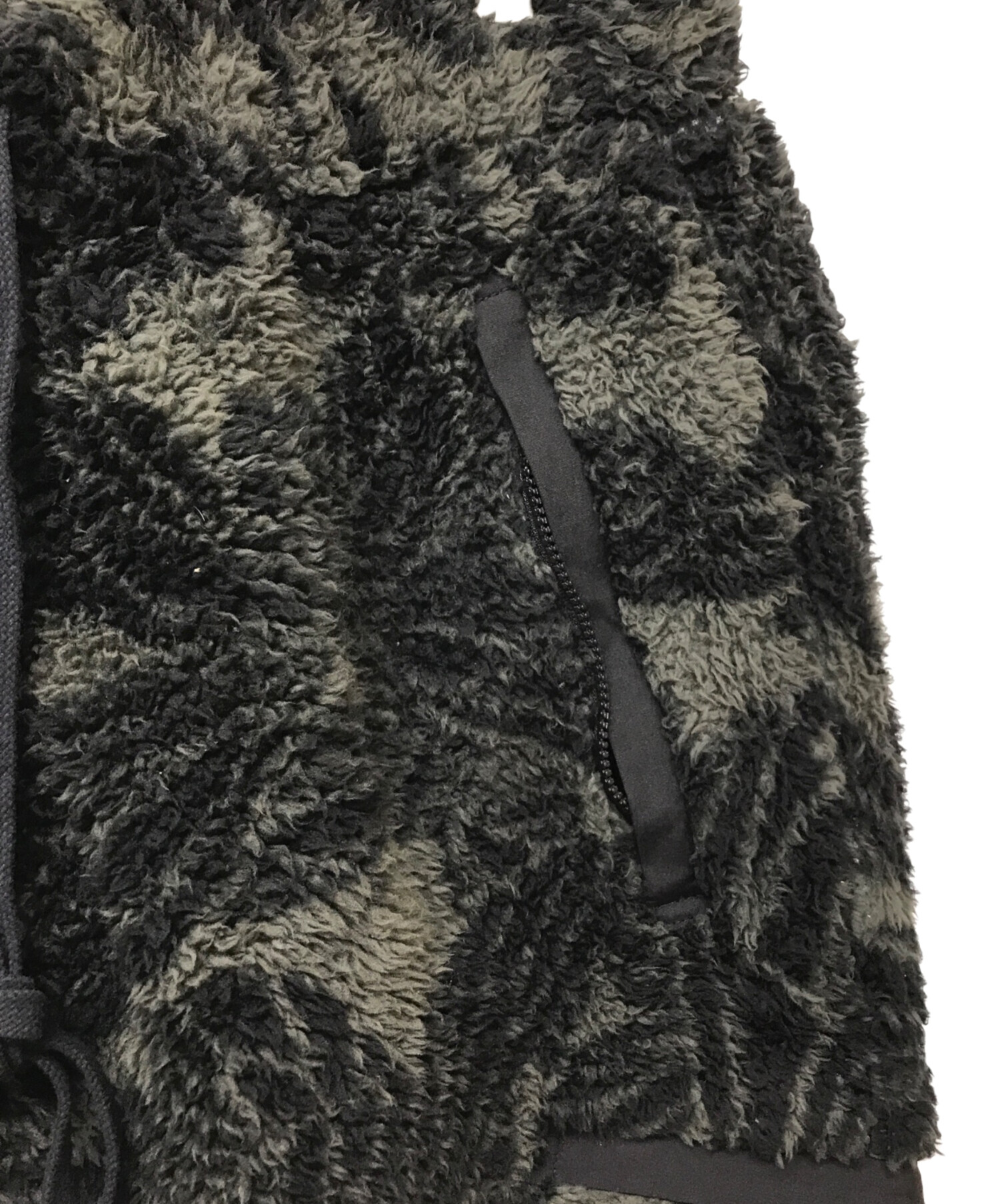 中古・古着通販】GAKKIN (ガッキン) 群黒蝶花罰フリースパンツ