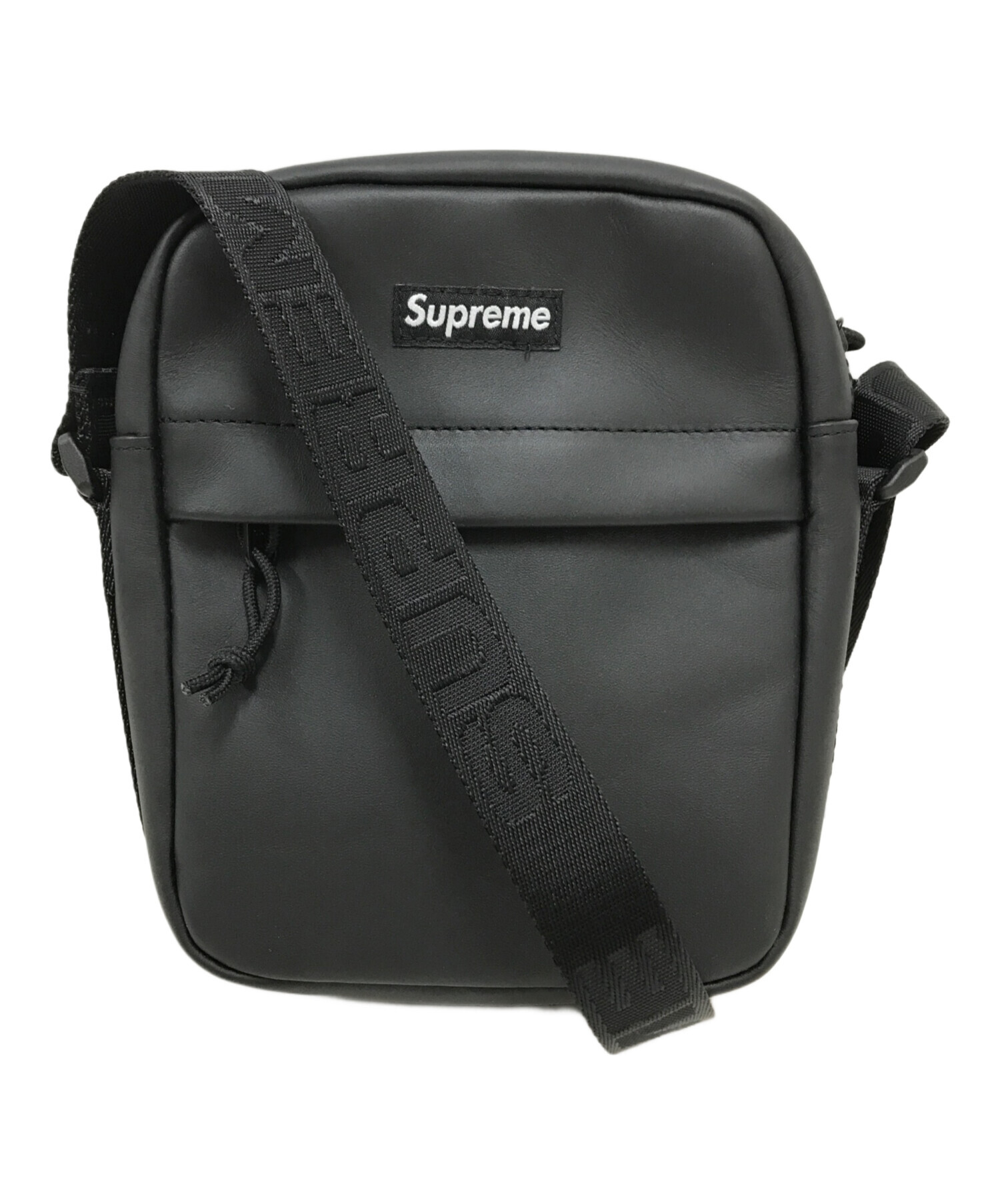 中古・古着通販】SUPREME (シュプリーム) 23FW Leather Shoulder Bag  
