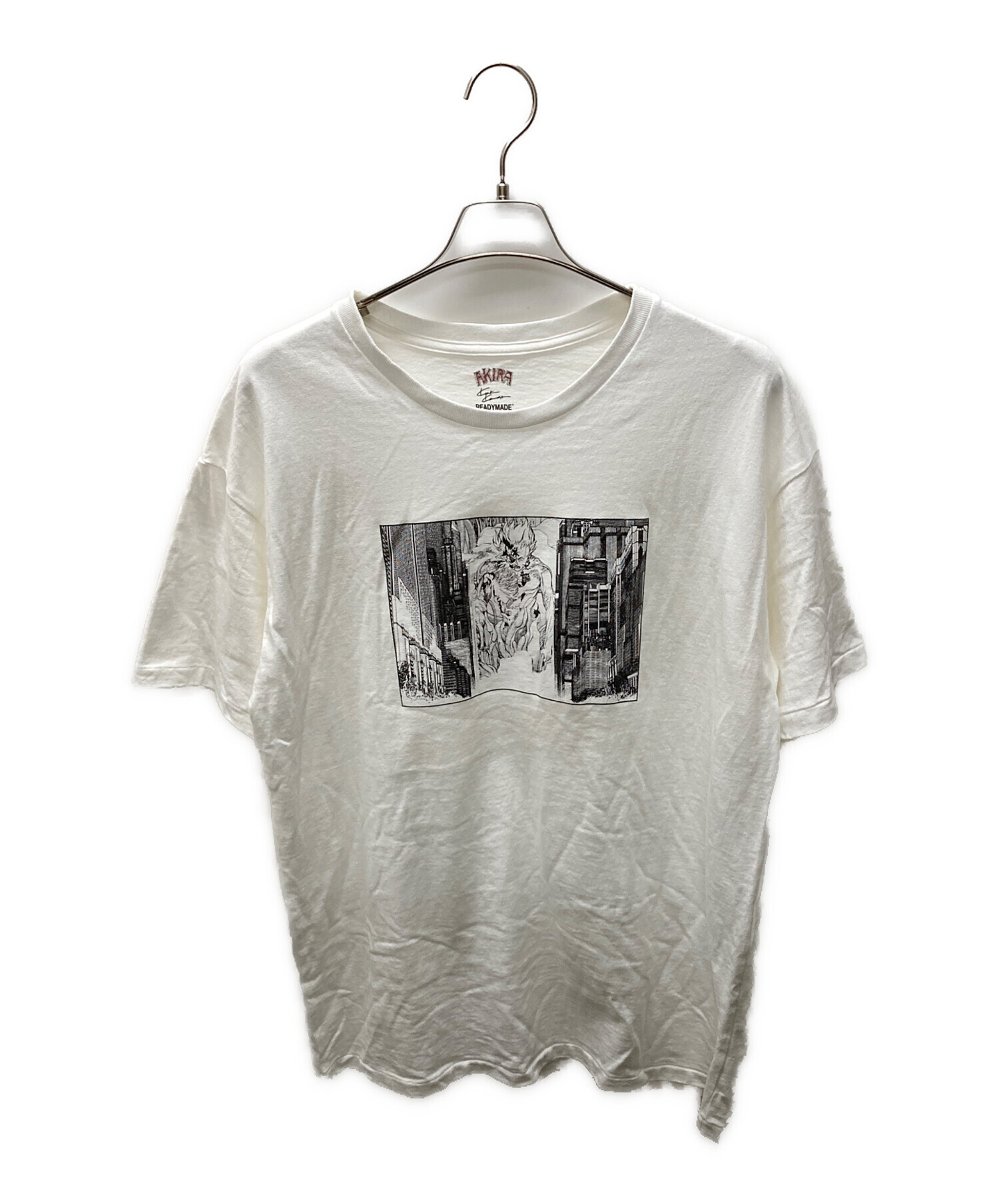アキラ レディメイド READYMADE AKIRA アキラ Tシャツ 鉄男 半袖 L 白