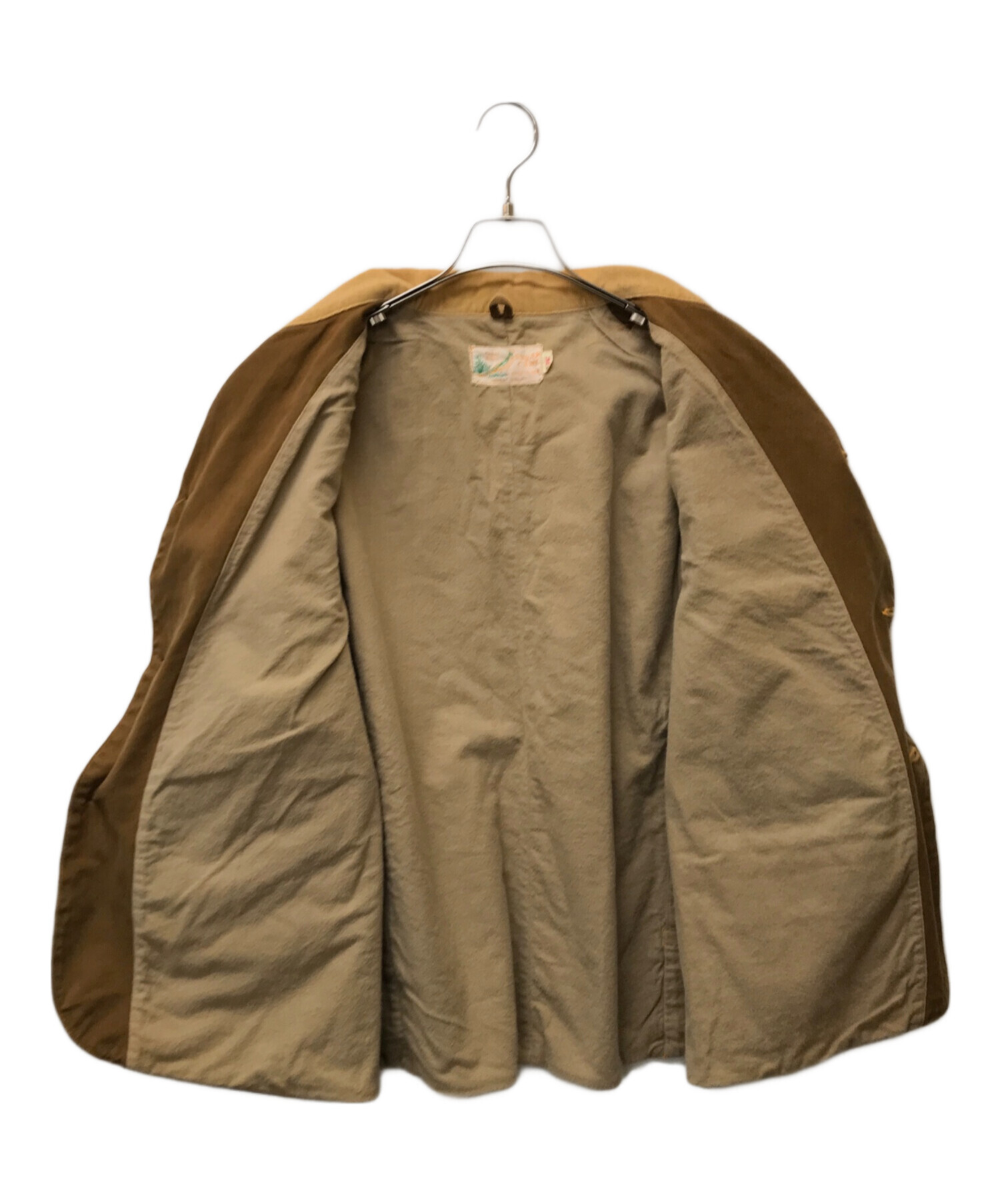 SUGAR CANE ハンティングジャケット　アニマルボタン　サイズ38 SUGAR CANE ハンティングジャケット アニマルボタン サイズ38 SUGAR