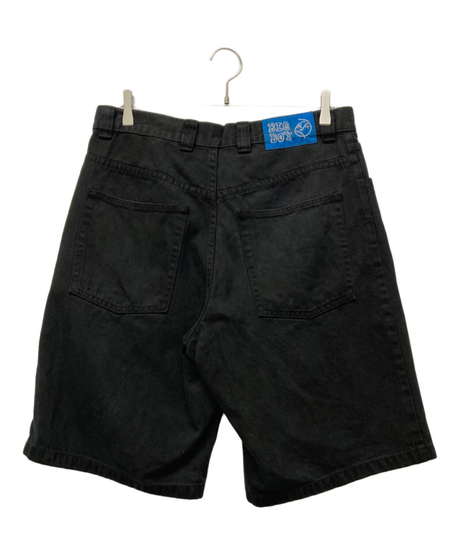 中古・古着通販】POLeR (ポーラー) BIG BOY SHORTS ブラック サイズ:M 