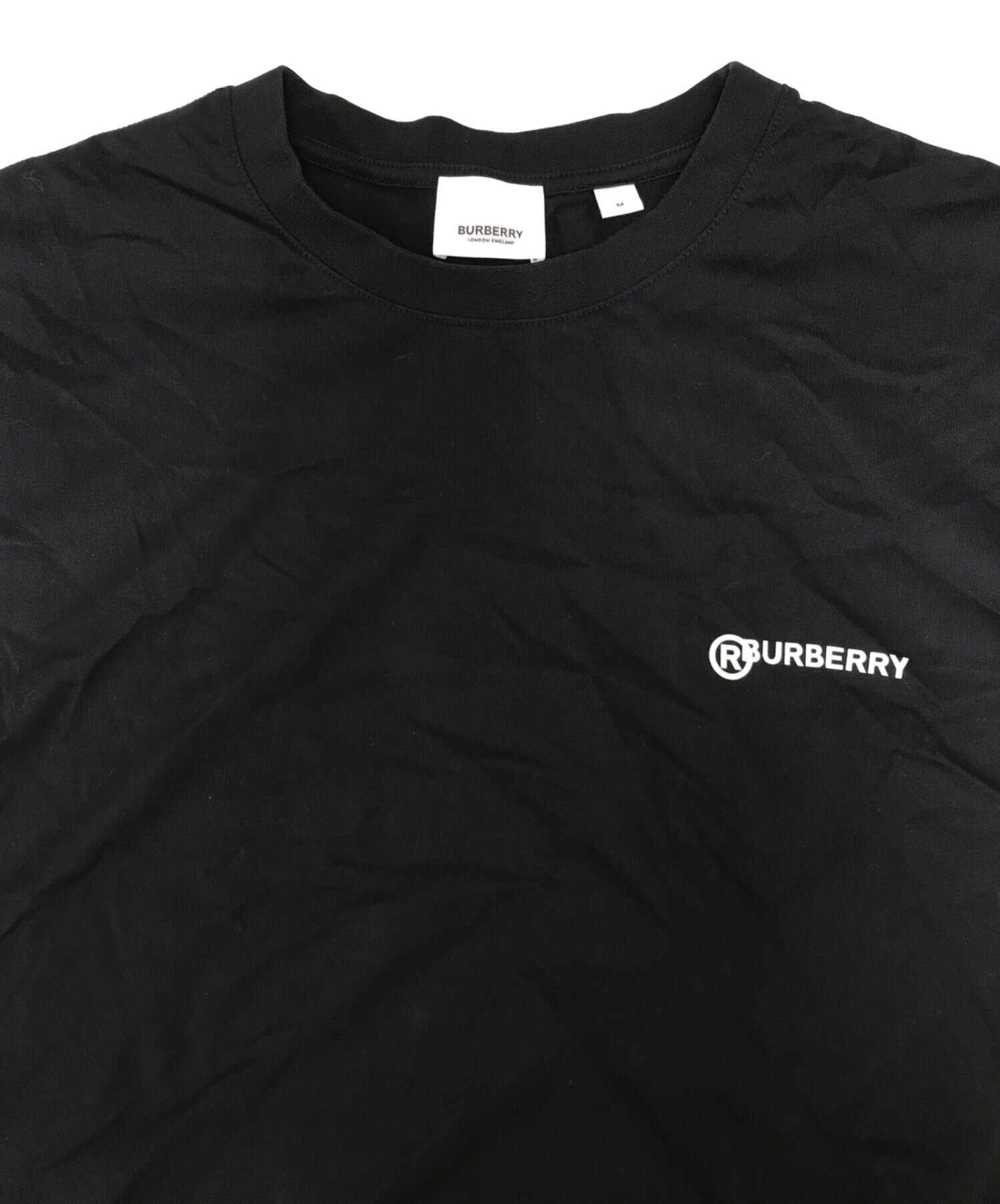 中古・古着通販】BURBERRY (バーバリー) ロケーションプリントTシャツ 