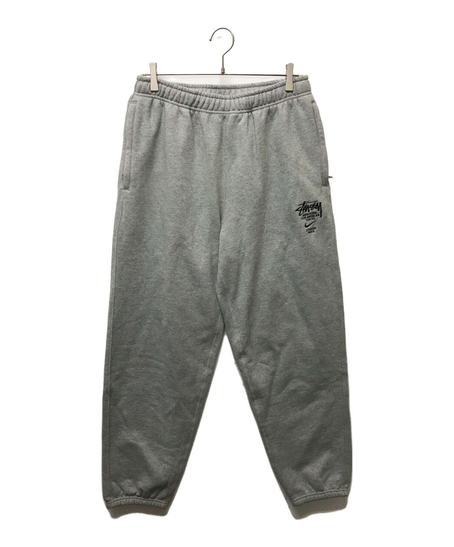 Nike Stussy スウェットパンツ グレー xs ステューシー x ナイキ