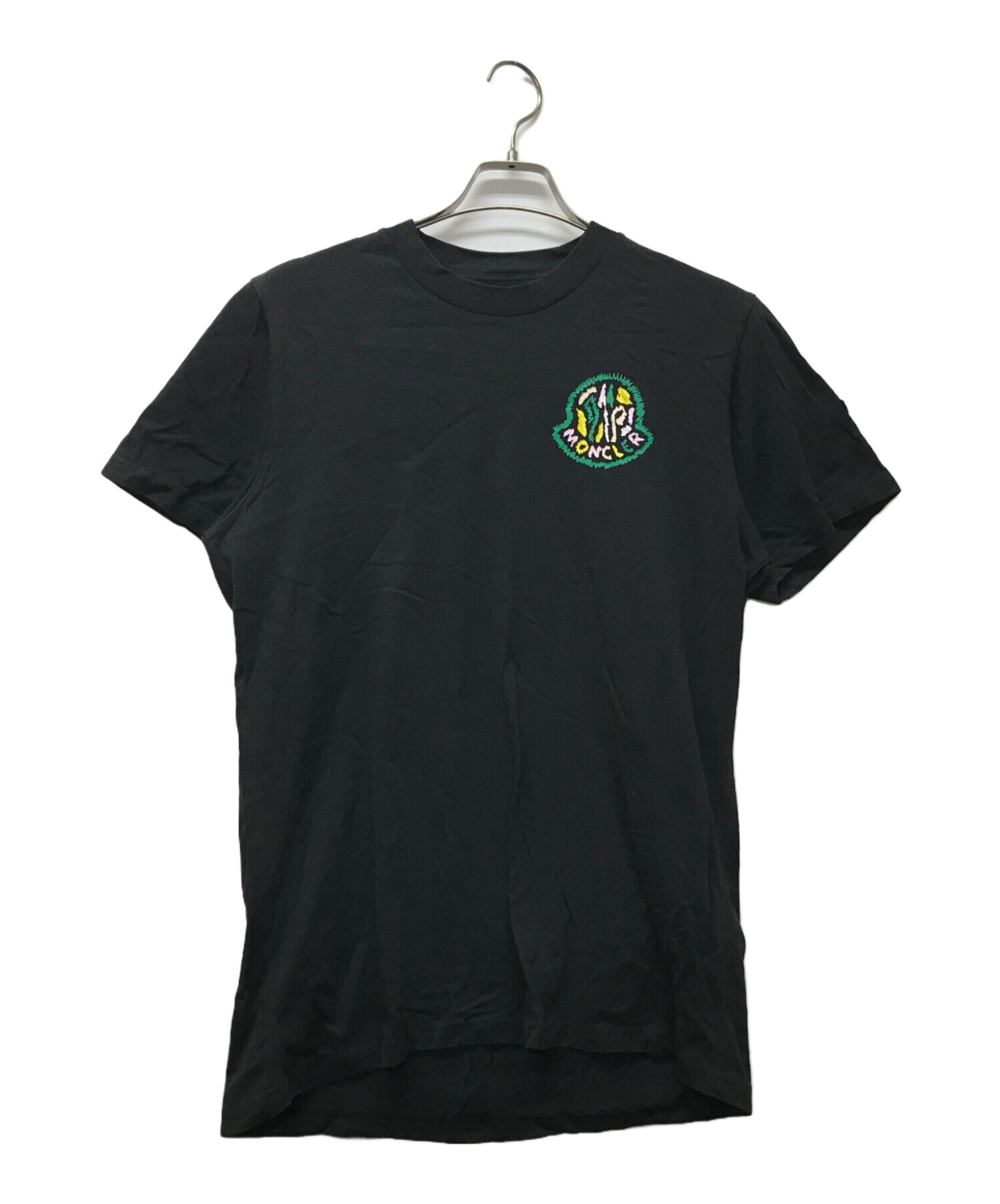 中古・古着通販】MONCLER (モンクレール) ロゴプリントTシャツ