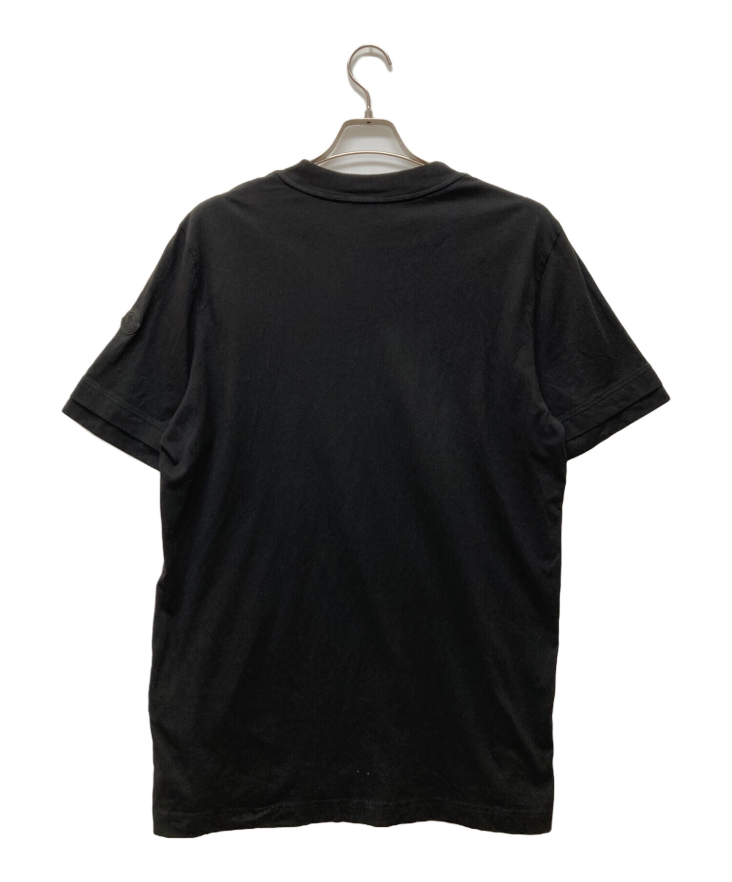 中古・古着通販】MONCLER (モンクレール) アーチロゴTシャツ ブラック 