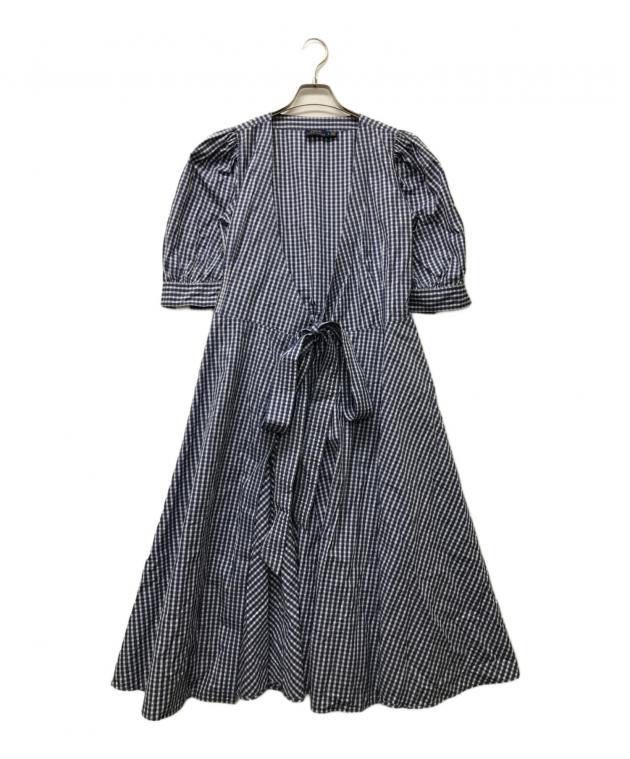 Ralph Lauren ギンガムチェック ラップドレス 中古・古着通販】POLO RALPH LAUREN (ポロ・ラルフローレン