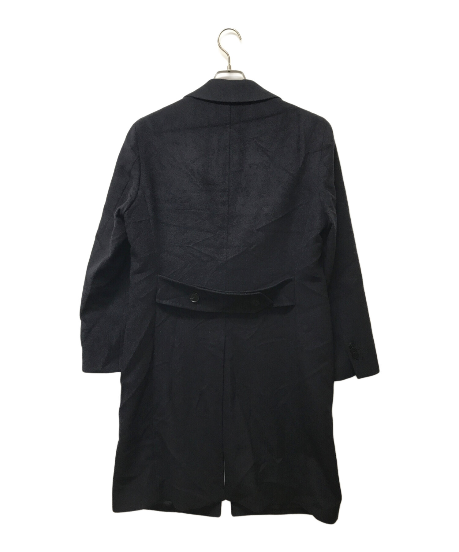 Universal languageネイビー チェスターコート カシミヤ トレンチ