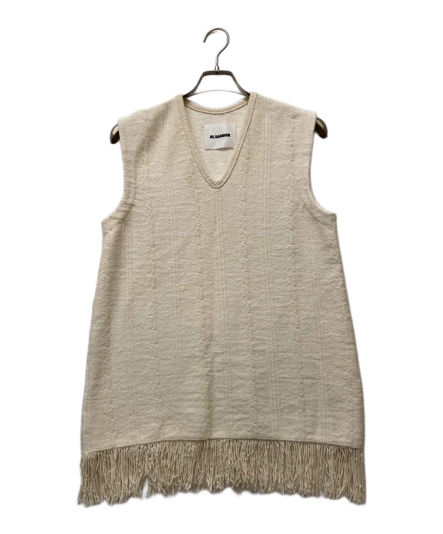 JIL SANDER ダークブラウン スエード ベスト JIL SANDER ダークブラウン スエード ベスト JIL SANDER ジルサンダー