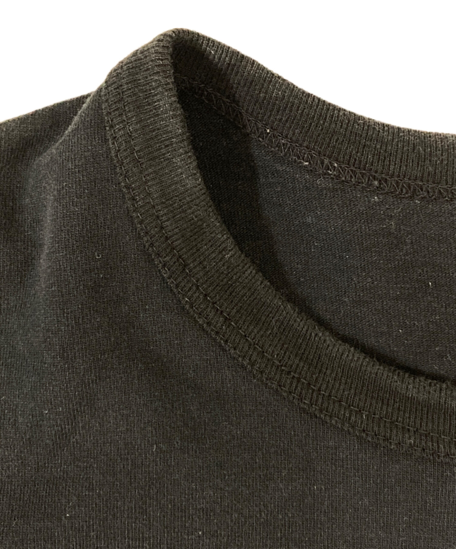 中古・古着通販】KOLOR (カラー) ハード天竺 S/S Tee ブラック サイズ
