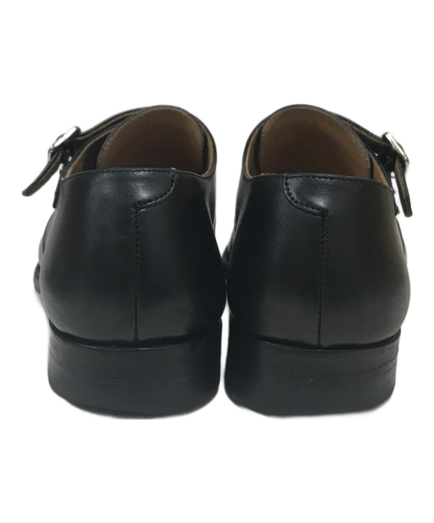 Peal&Co ダブルモンクストラップ クロケット&ジョーンズ製 新品 英国製 Crockett & Jones 別注 Peal & Co ダブルモンク