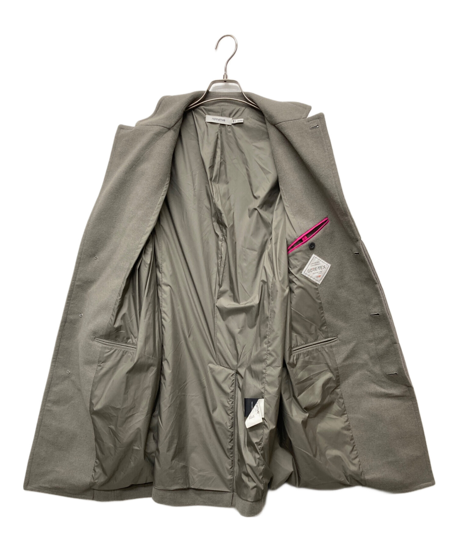 中古・古着通販】nonnative (ノンネイティブ) DWELLER COAT グレー