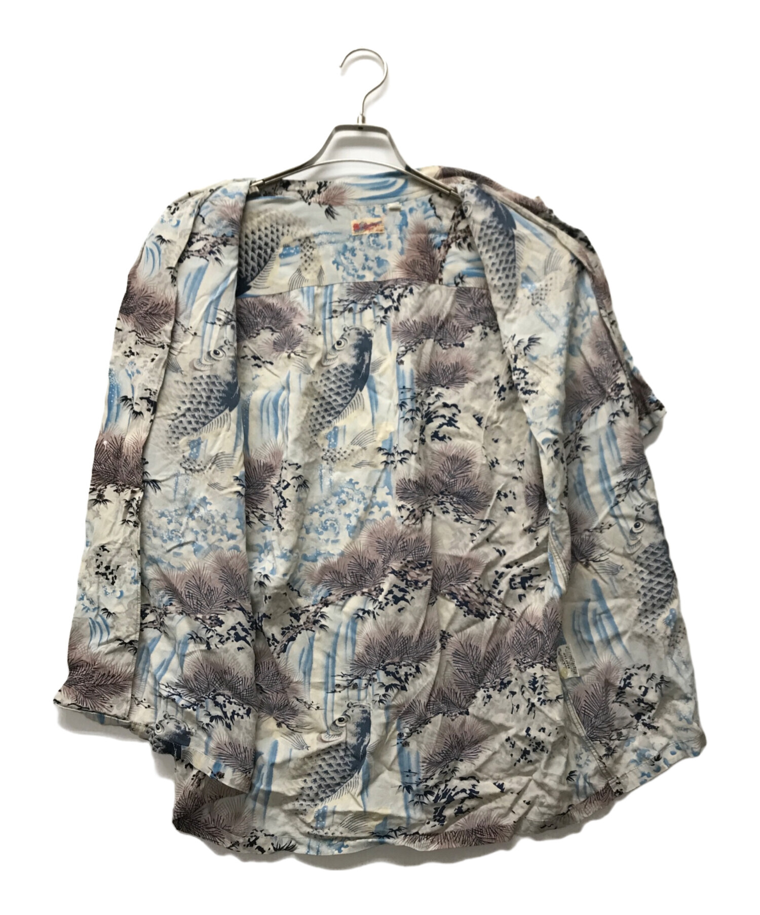 中古・古着通販】Sun Surf (サンサーフ) アロハシャツ グレー サイズ