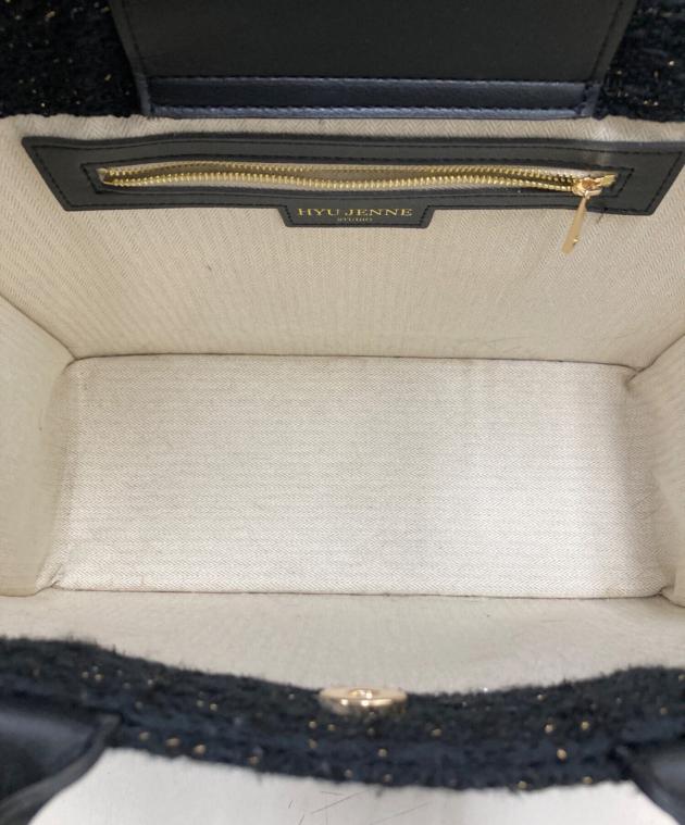 25日までセール　HYUJENAIE ヒュージェンヌ ツイードショルダーバッグ 10日までセール HYUJENAIE ヒュージェンヌ ツイードショルダーバッグ