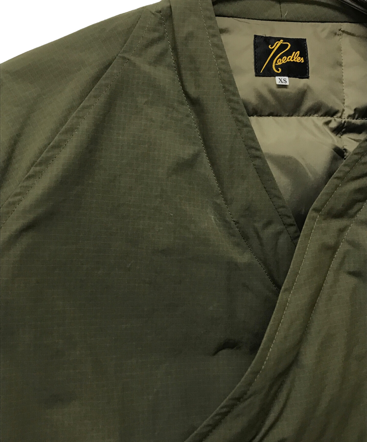 中古・古着通販】Needles (ニードルズ) ダウンサムエジャケット カーキ