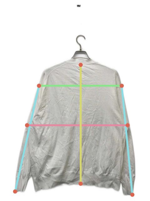 中古・古着通販】COMOLI (コモリ) コットン Vネックカーディガン