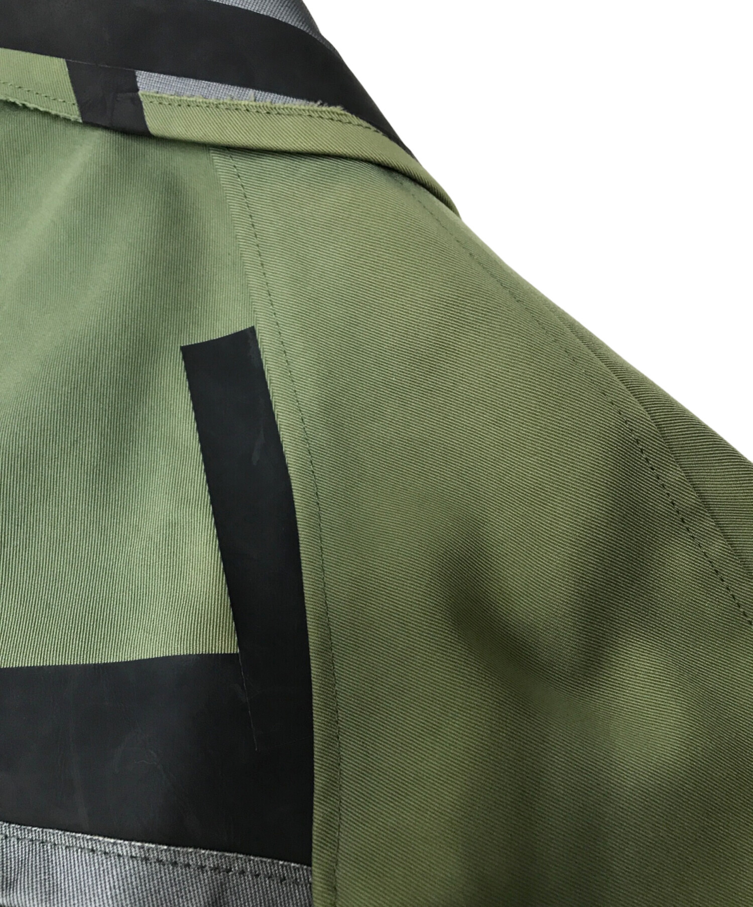 中古・古着通販】KOLOR (カラー) ナイロンツイル3レイヤーステンカラー