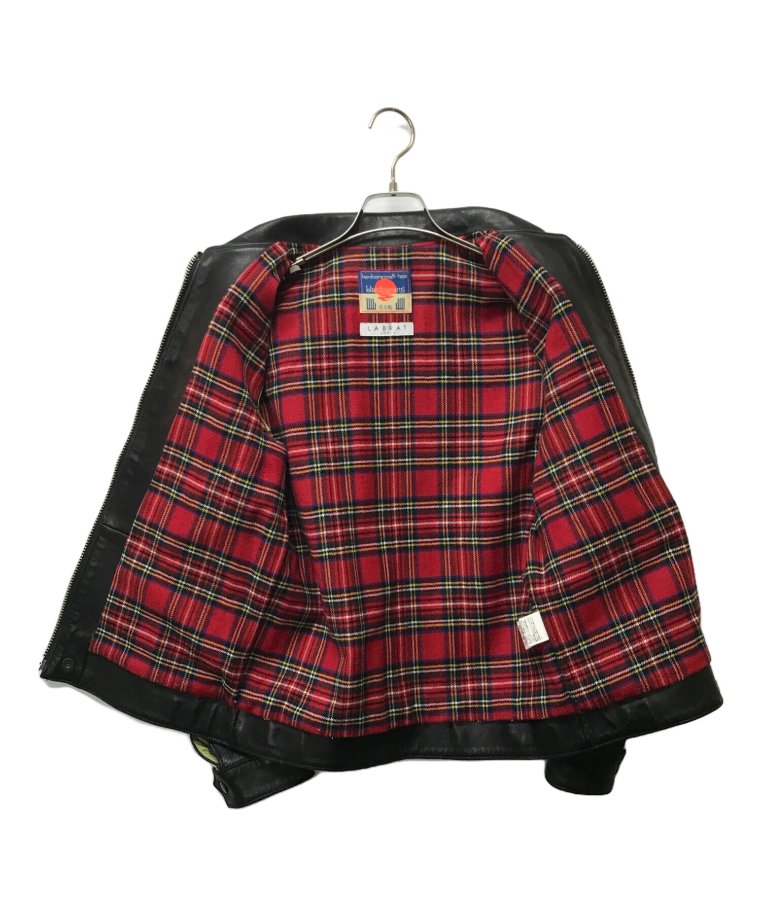 blackmeans × LABRAT ユーズド加 ライダース ジャケット blackmeans