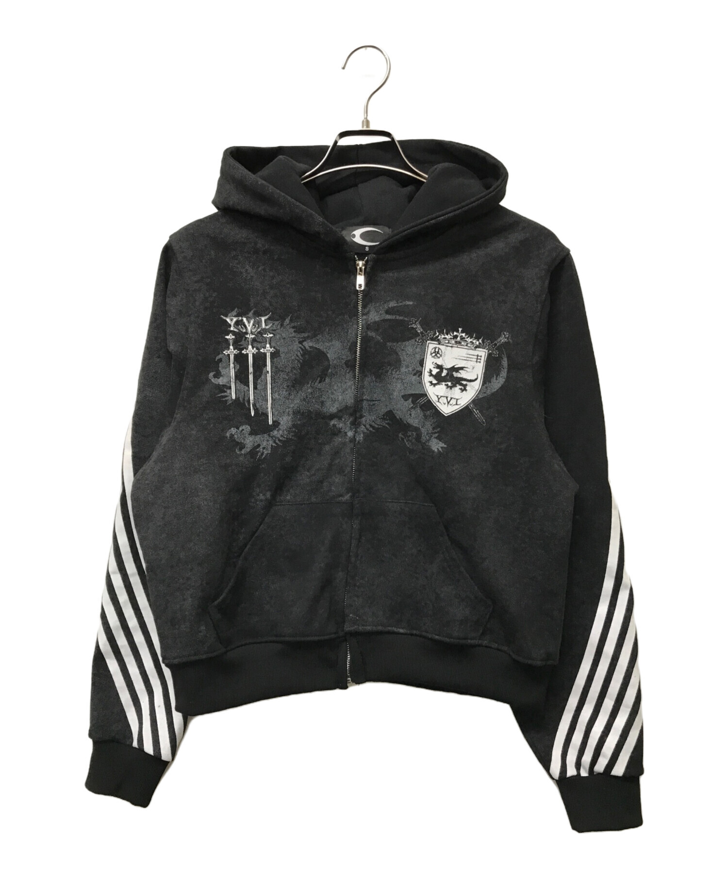 COZY WORLDWIDE コジーワールドワイドジップパーカー 黒 M COZY