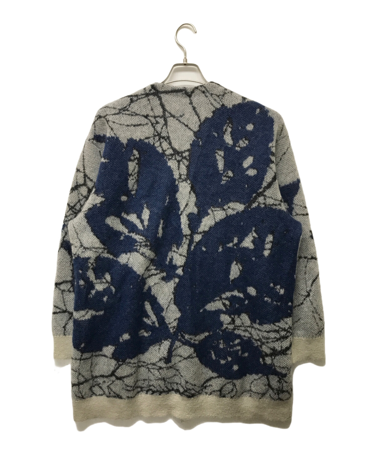 美品・22AW✨ラッドミュージシャン モヘヤニットカーディガン 水色 44