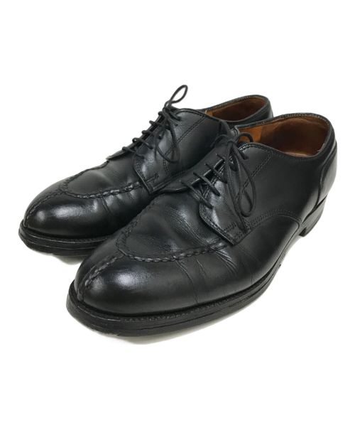 オールデン Alden カーフレザー　Uチップ 中古美品　25.5 US7.5 中古・古着通販】Alden (オールデン) Uチップシューズ ブラック サイズ