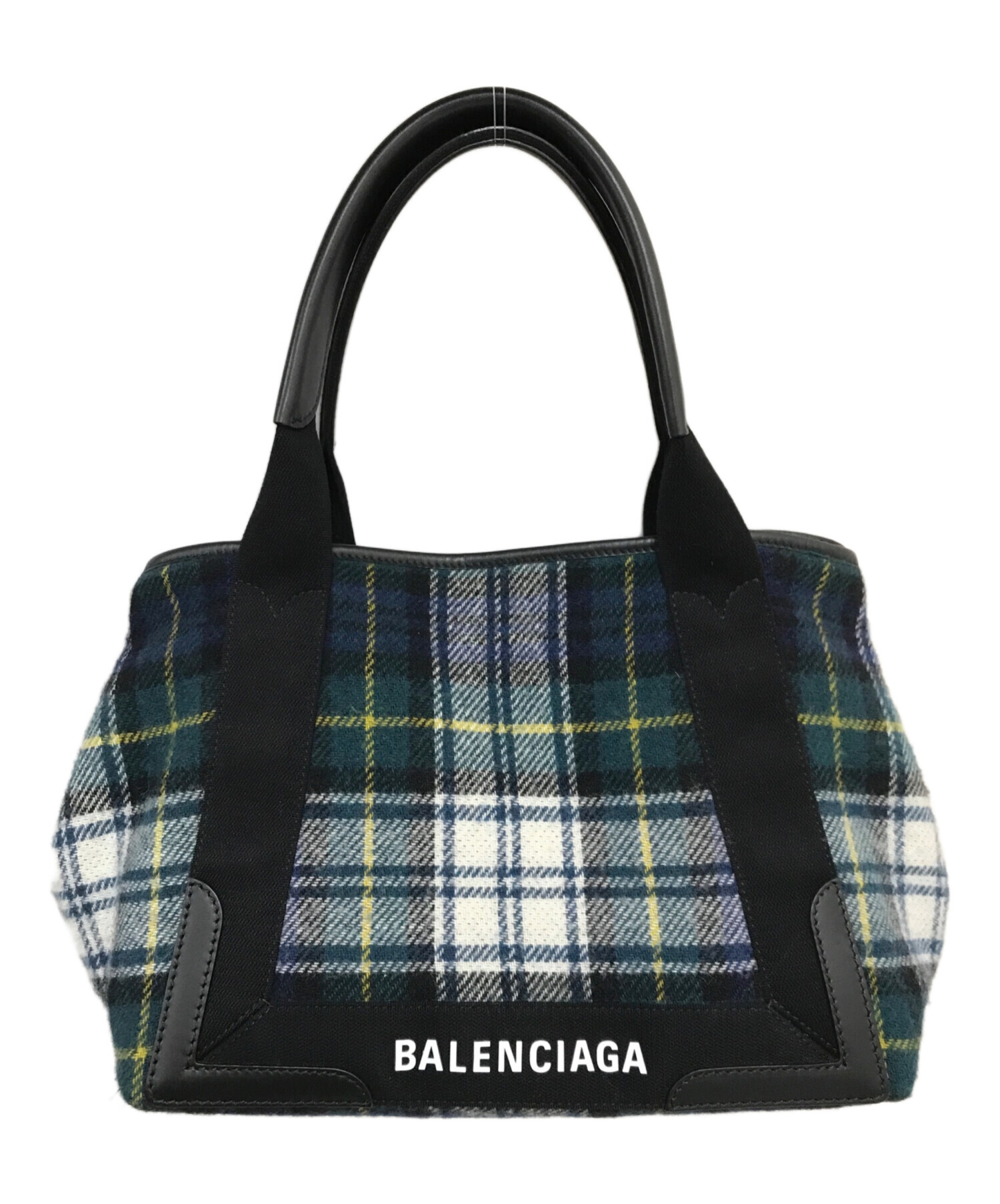 中古・古着通販】BALENCIAGA (バレンシアガ) ウールトートバッグ 