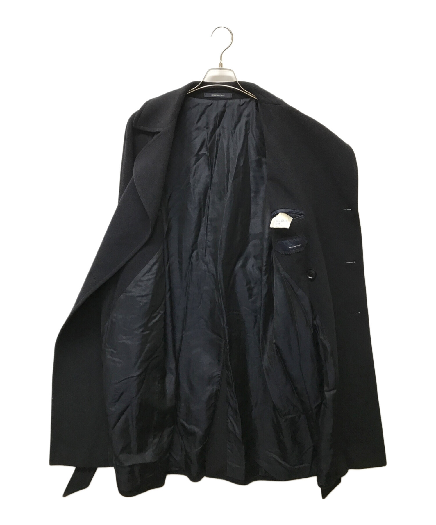 中古・古着通販】TAGLIATORE (タリアトーレ) ダブルベルテッドコート