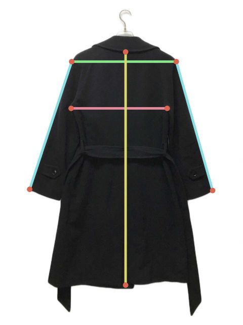 中古・古着通販】TAGLIATORE (タリアトーレ) ダブルベルテッドコート