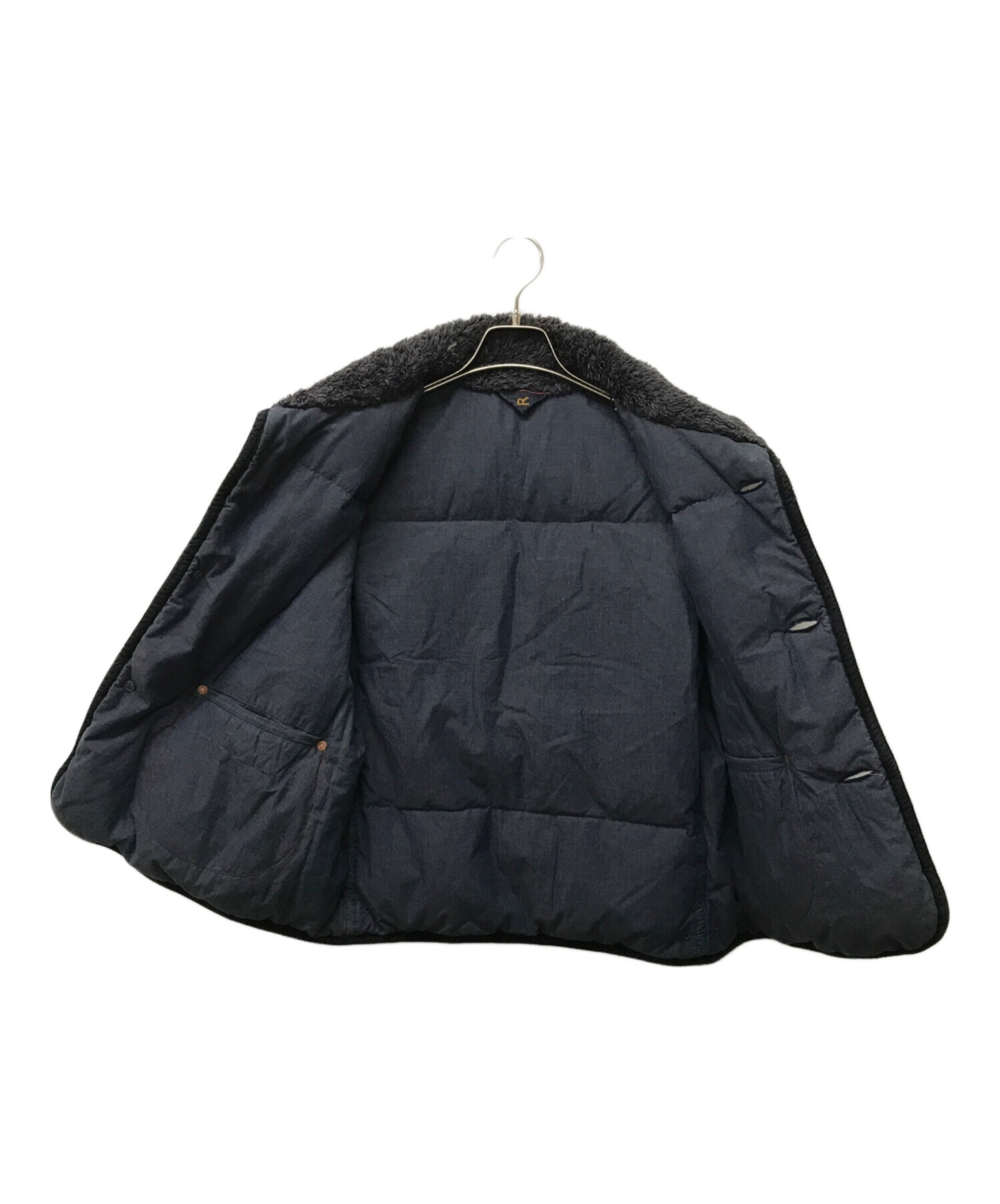 新品　45R リバーシブルダウンベスト 10th ANNIVERSARY】【はっ水】ストレッチタフタリバーシブルダウン