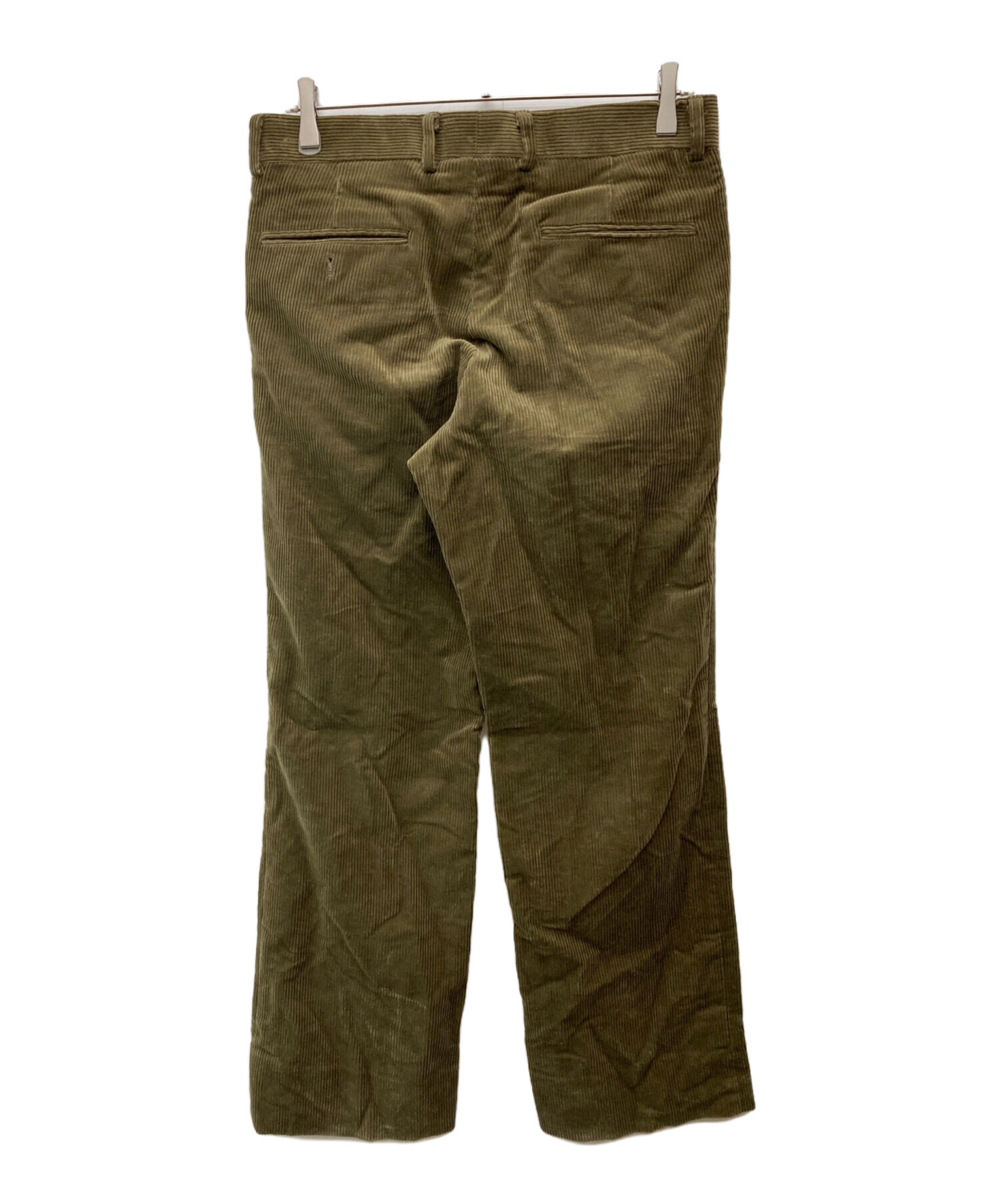 中古・古着通販】COMOLI (コモリ) コーデュロイ パイプドステムパンツ