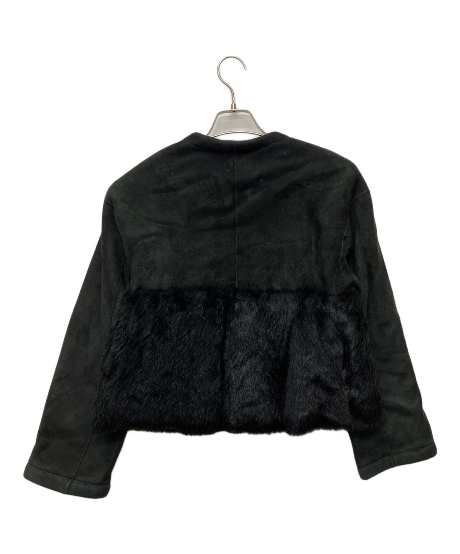 中古・古着通販】DRAWER (ドゥロワー) ファー切替ムートンジャケット