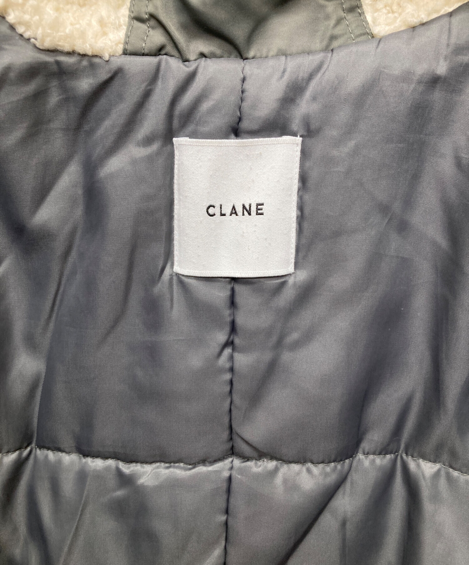 中古・古着通販】CLANE (クラネ) BALLOON DESIGN HOODED N3B オリーブ 