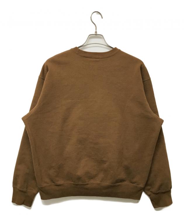Supreme ブラウン トレーナー Supreme SUPREME シュプリーム 25SS Washed Box Logo Crewneck