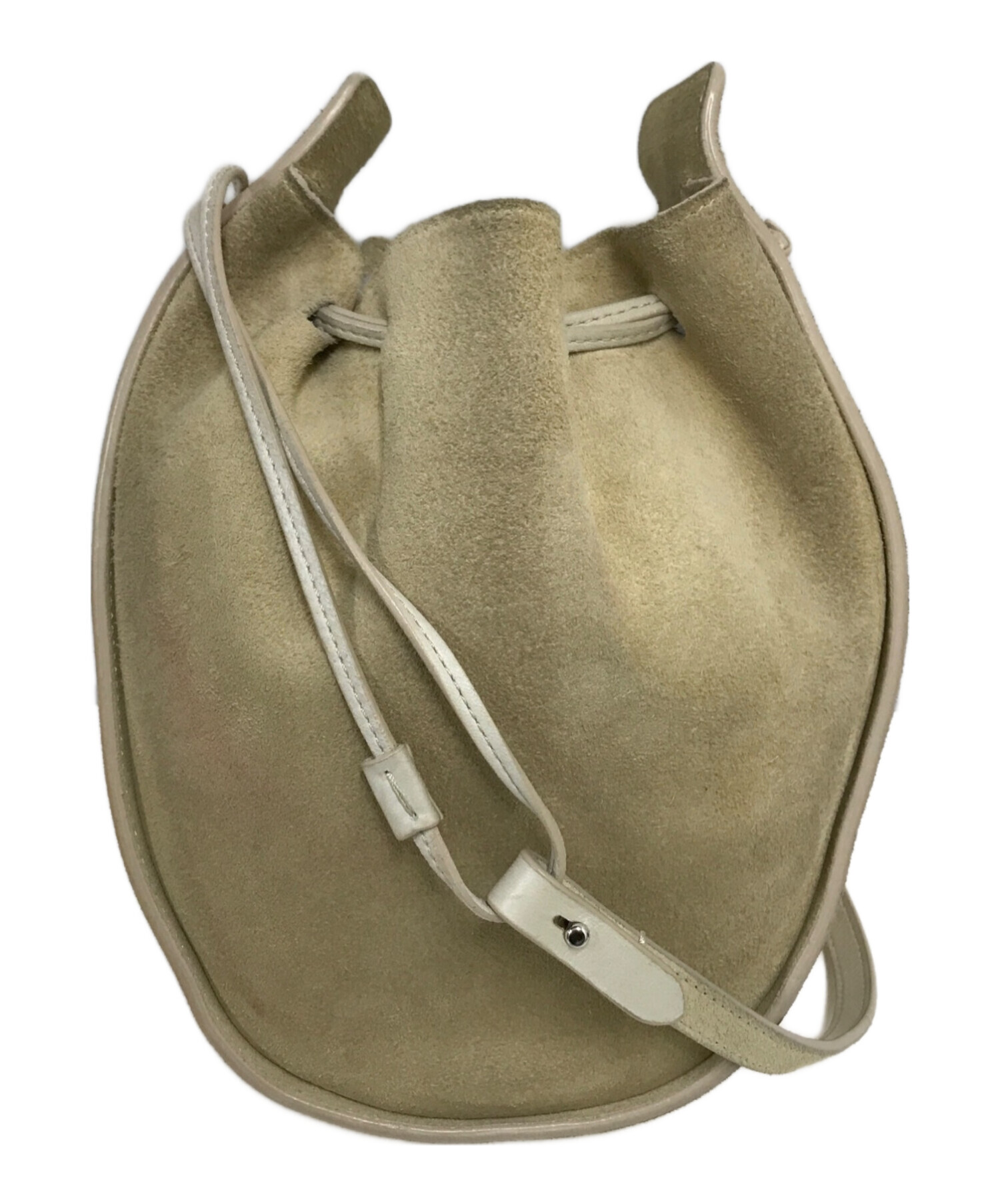 中古・古着通販】THE ROW (ザ ロウ) スエード巾着ドローストリング  