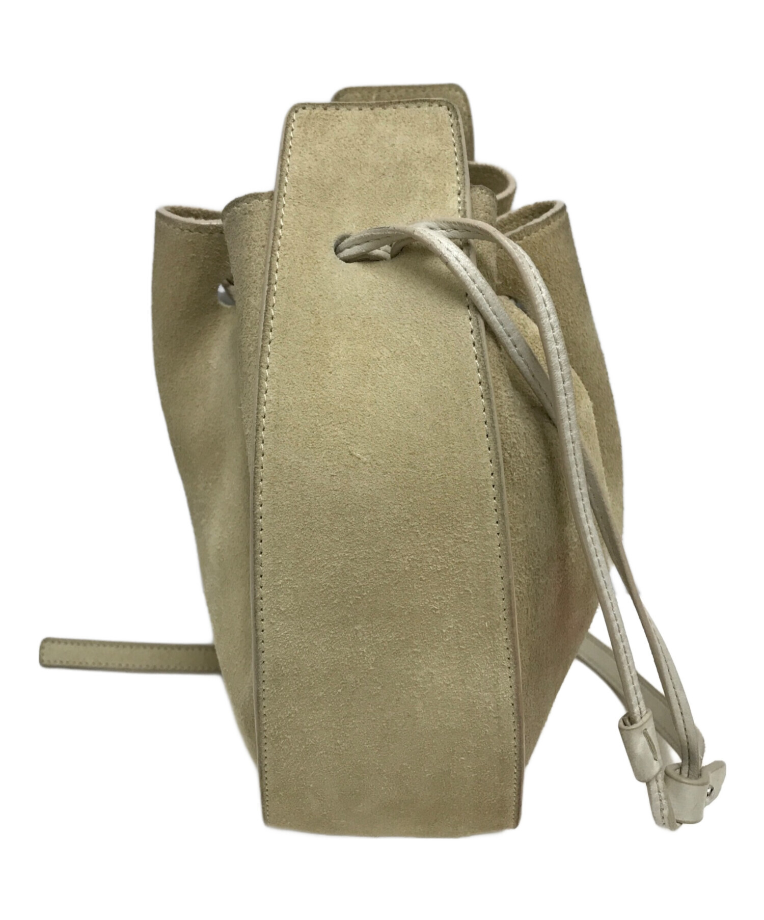 中古・古着通販】THE ROW (ザ ロウ) スエード巾着ドローストリング  