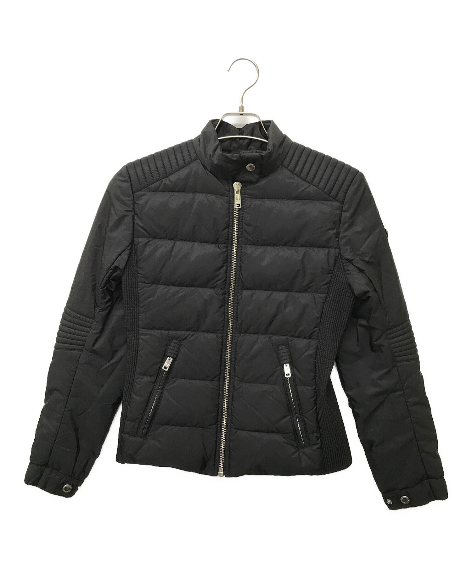 中古・古着通販】PRADA (プラダ) 袖トライアングルプレートダウン