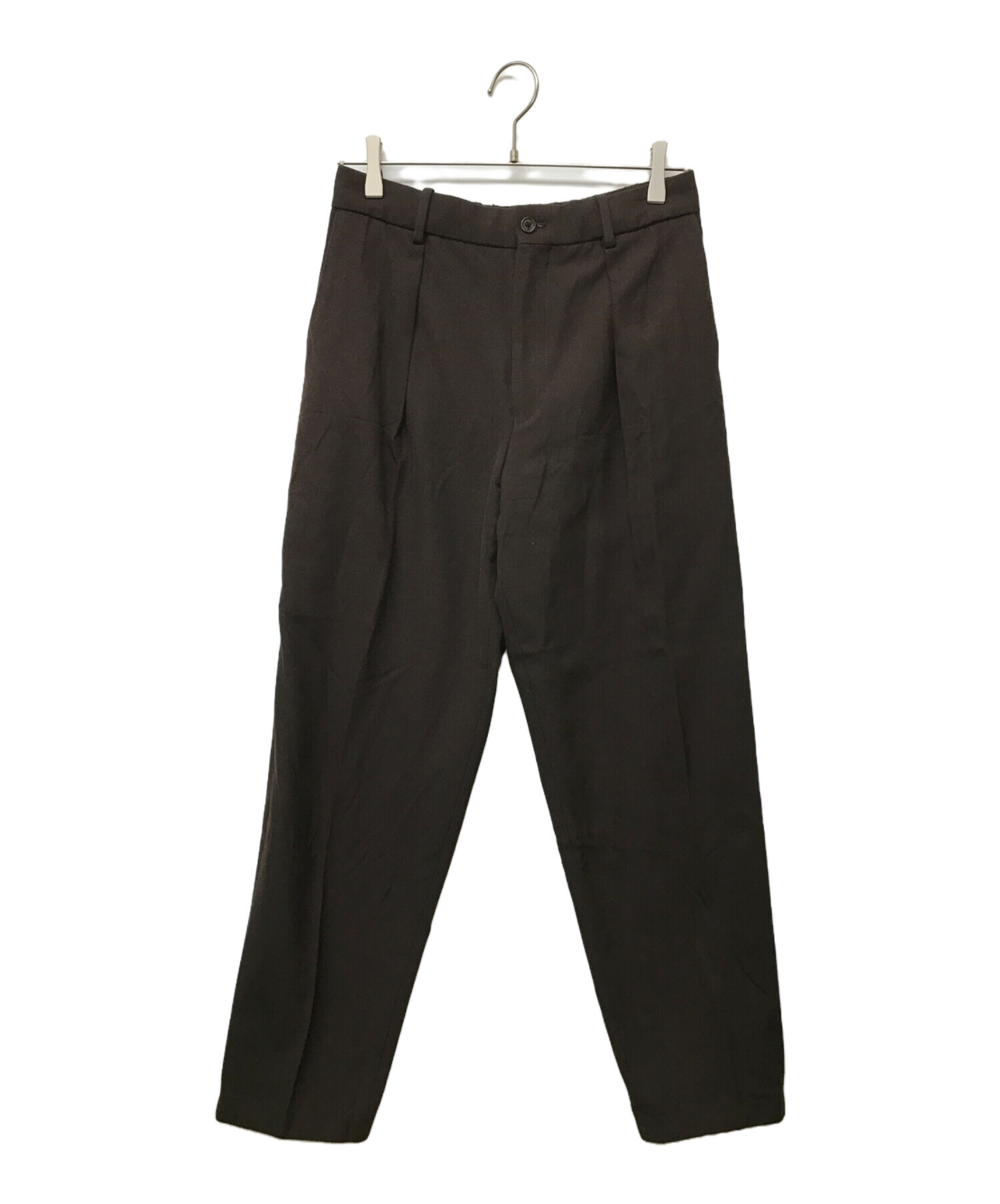 MARKAWARE テーパードパンツ サイズ3 中古・古着通販】MARKAWARE (マーカウェア) イージーツイル