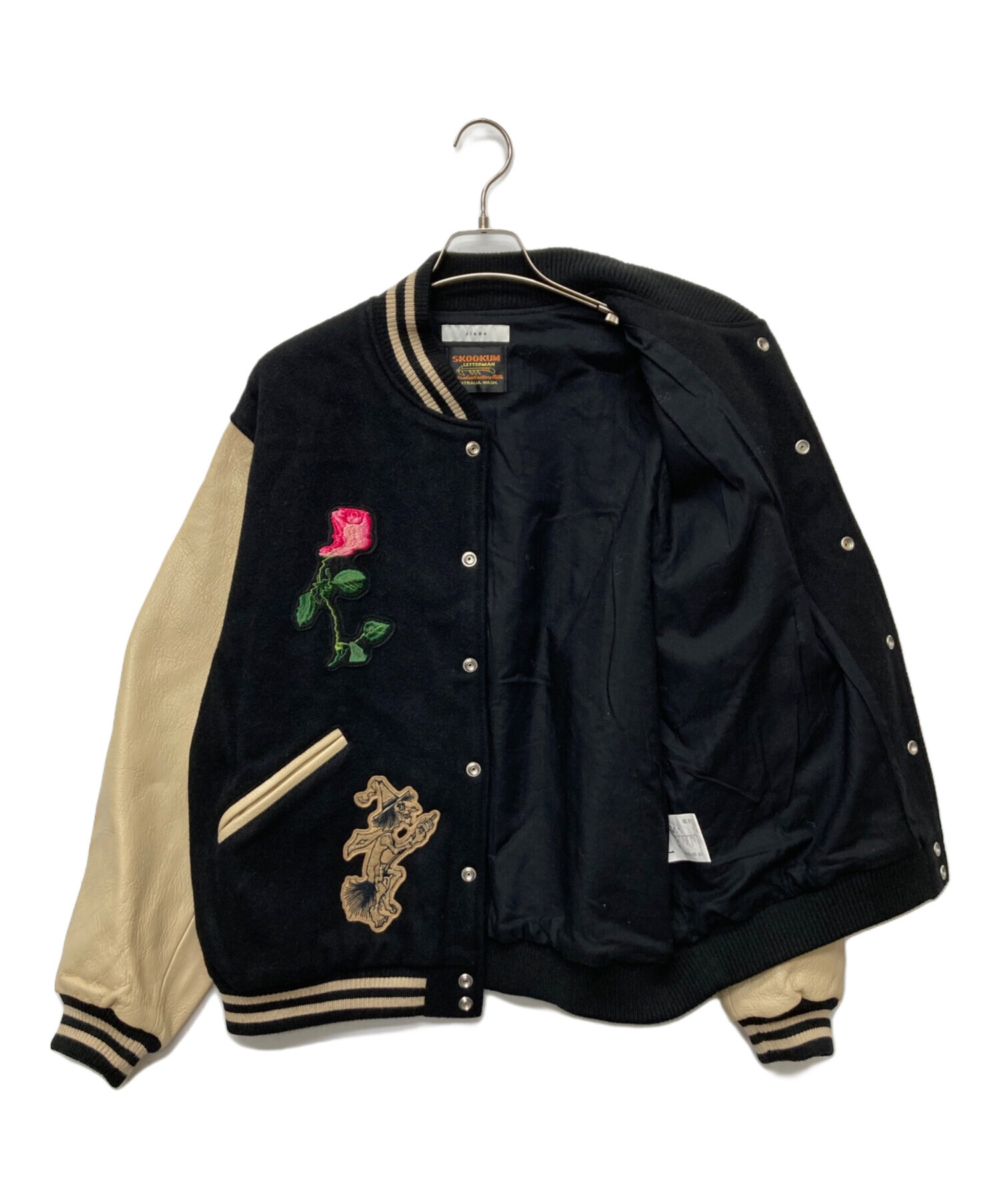 SKOOKUM × JieDaジエダ STADIUM JACKET サイズ1 SKOOKUM × JieDaジエダ STADIUM JACKET サイズ1 SKOOKUM × JieDaジエダ