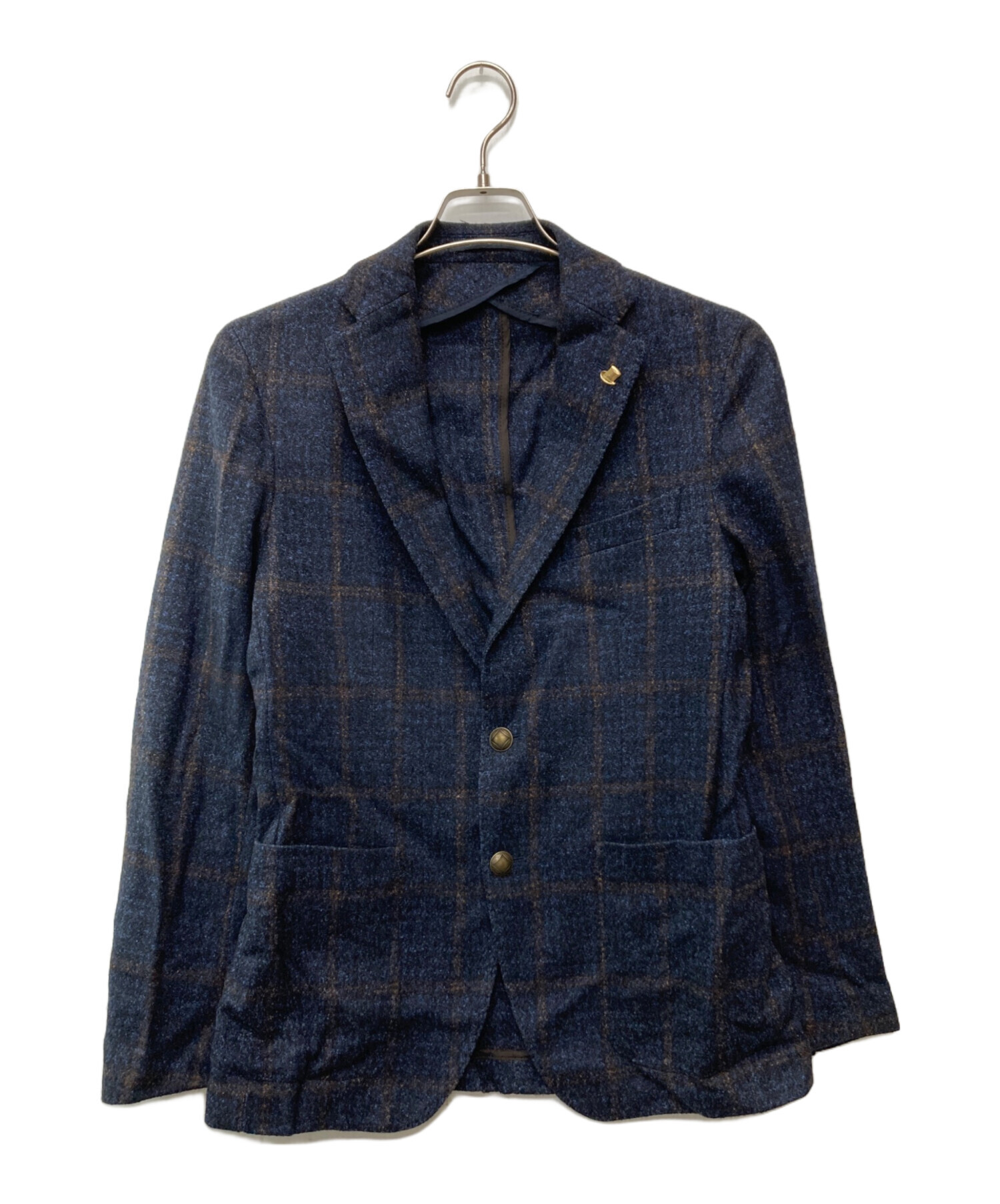 中古・古着通販】TAGLIATORE (タリアトーレ) 2Bチェックテーラード