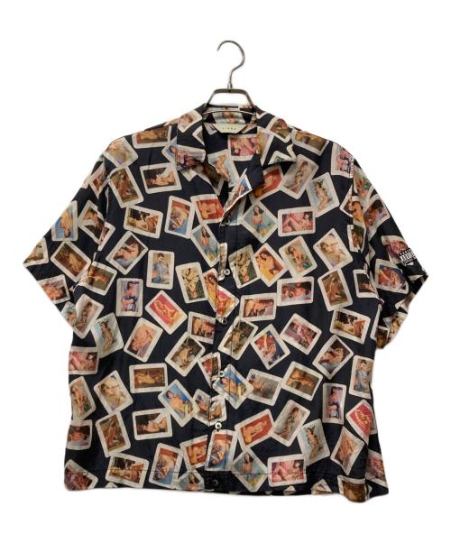 Jieda DYED NYLON OPEN COLLAR SHIRT S/S 【美品】jieda オープン